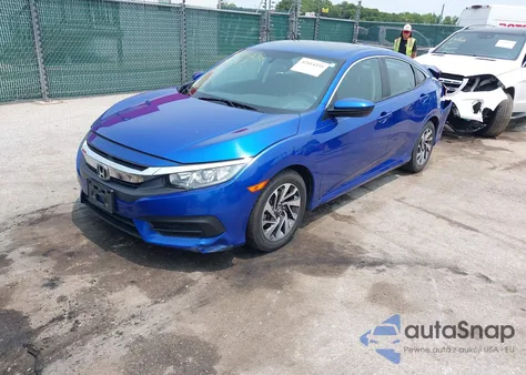 2018 Honda Civic Ex from USA, damaged, VIN 2HGFC2F70JH514320